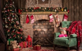 Cozy Christmas Decor  wallpaper