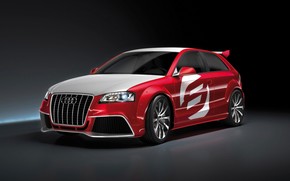 2008 Audi A3 TDI Clubsport Quattro - Front And Side wallpaper