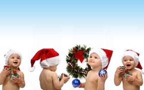 Christmas children wallpaper
