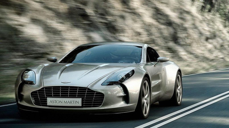 Beautiful Coupe Aston Martin Front wallpaper