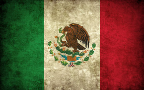Mexico Grunge Flag wallpaper