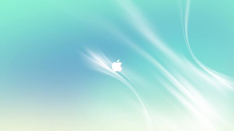 Aurora Curves Apple wallpaper