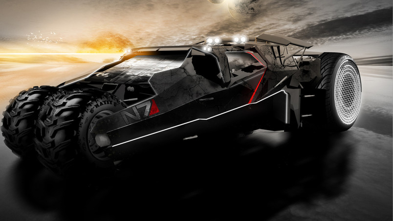 Mass Effect 2 Car wallpaper