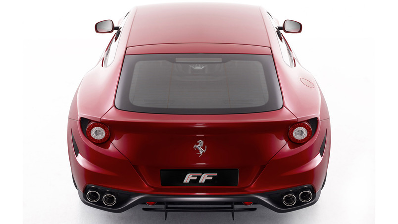 Ferrari FF Rear wallpaper