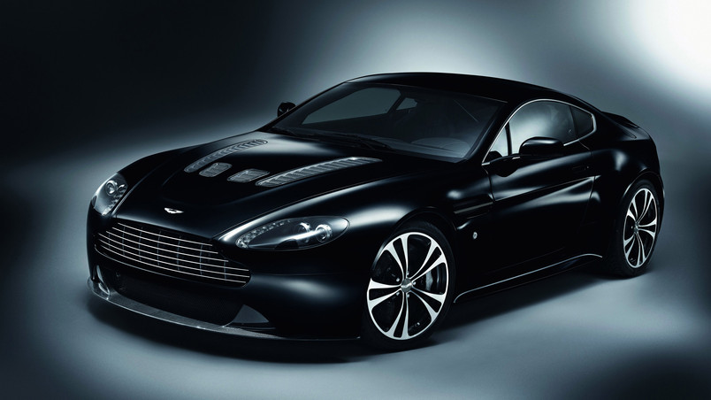 Aston Martin V12 Vantage Carbon Black wallpaper