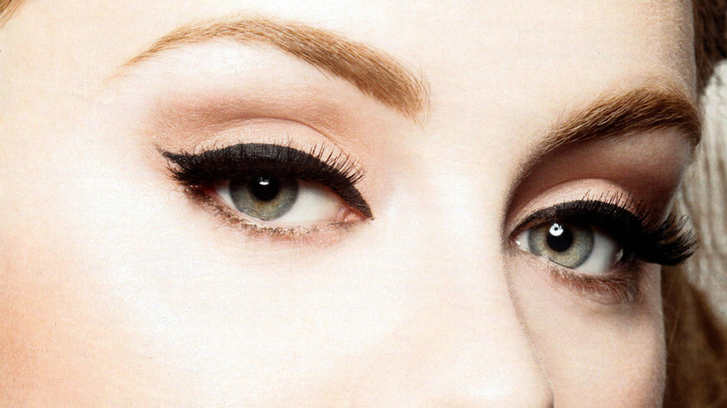 Adele Close Up Face wallpaper