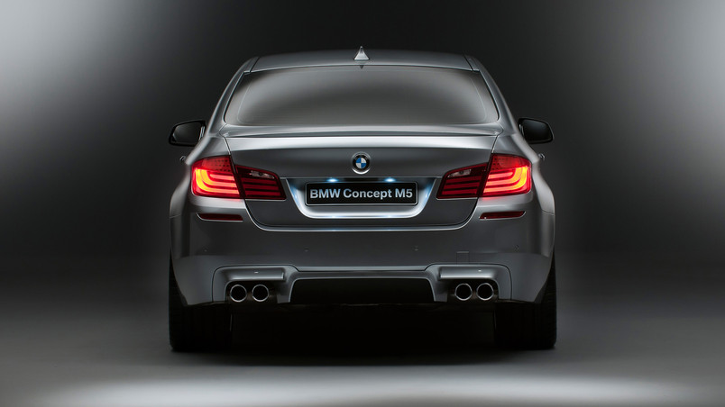 BMW M5 Concept 2012 Rear wallpaper