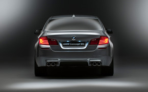 BMW M5 Concept 2012 Rear wallpaper