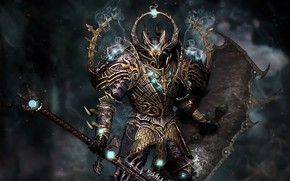 Warhammer Chaos Warior Game wallpaper
