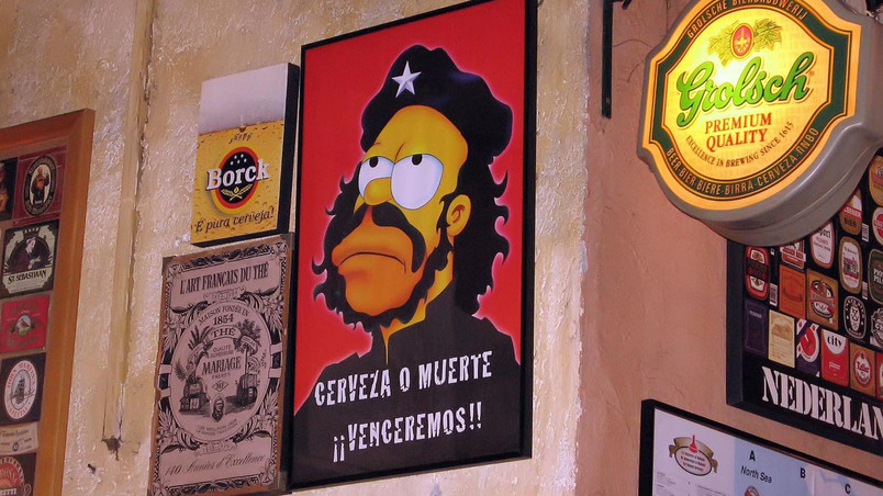Homer Simpson Che wallpaper