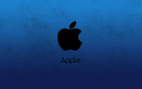 Apple Blue wallpaper