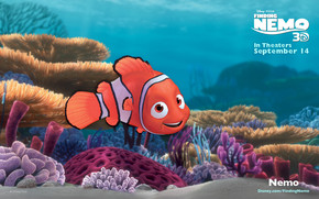 Finding Nemo 3D 2012 wallpaper