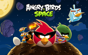 Angry Birds Space All wallpaper