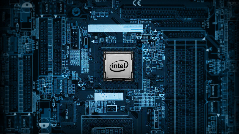 Intel CPU wallpaper
