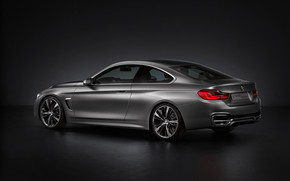 BMW 4 Series Coupe Concept Rear Studio wallpaper
