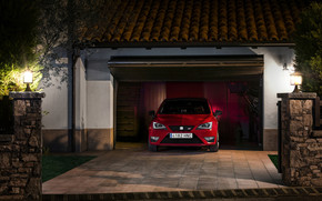 Red Seat Ibiza Cupra 2013 wallpaper