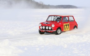Mini Snow Race wallpaper
