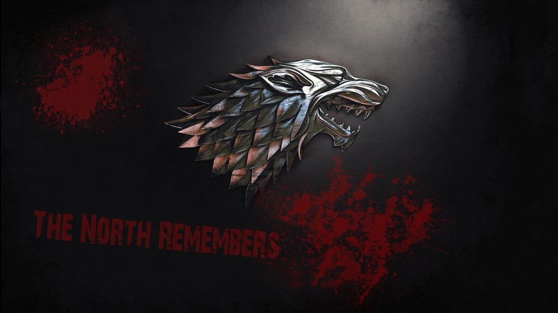 Metal Stark Family Logo wallpaper