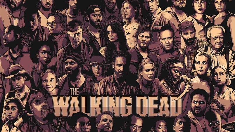 The Walking Dead Cool Poster wallpaper