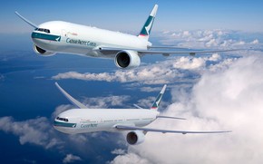Cathay Pacific Boeing 777 wallpaper