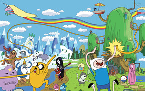 Adventure Time Poster wallpaper