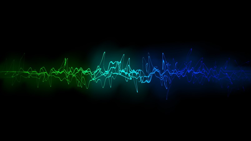 Cool Sound Waves wallpaper