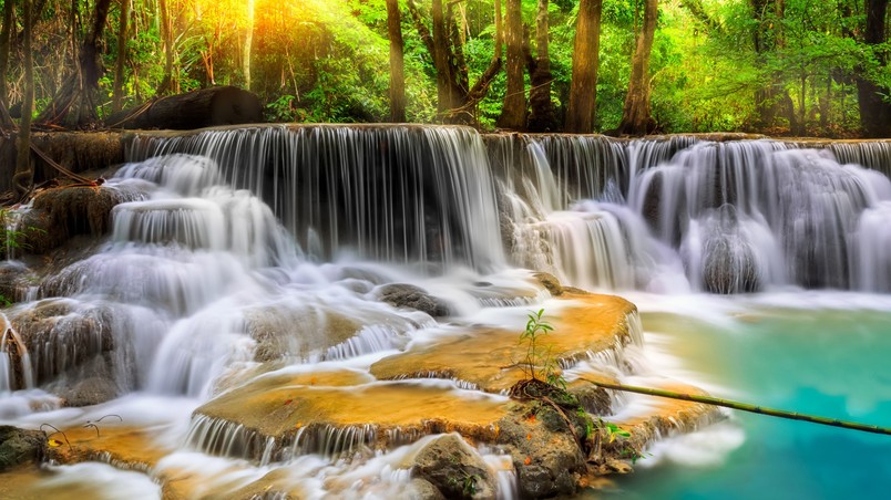 Waterfall in Thailand wallpaper