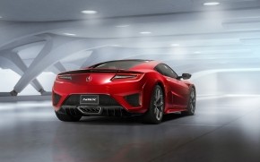 Acura NSX Static Back View wallpaper