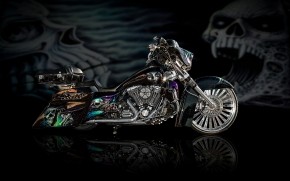 Cool Airbrushed Motorcycle wallpaper
