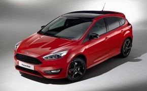 Red Ford Focus RS wallpaper