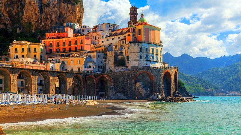 Amalfi Coast Positano wallpaper