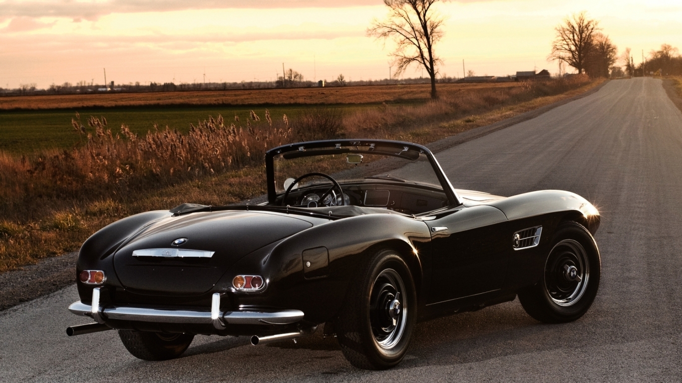 1957 BMW 507 Series 2 for 1366 x 768 HDTV resolution