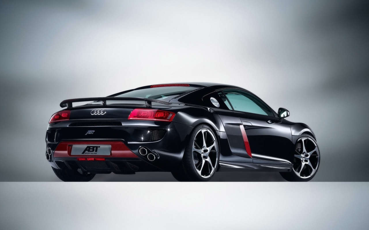 2008 Abt Audi R8 - Rear Angle for 1280 x 800 widescreen resolution