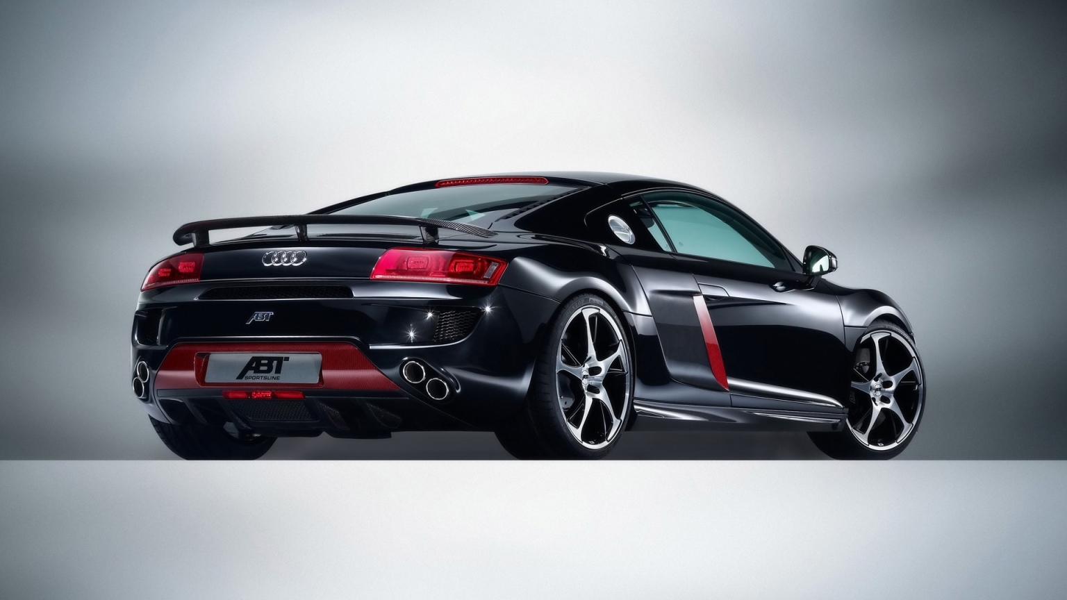 2008 Abt Audi R8 - Rear Angle for 1536 x 864 HDTV resolution