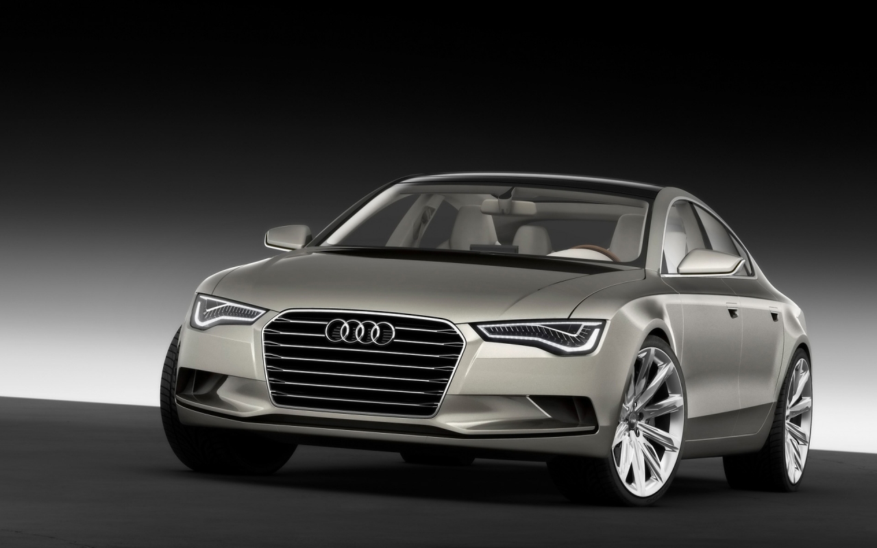 2009 Audi Sportback Concept - Front Angle for 1280 x 800 widescreen resolution