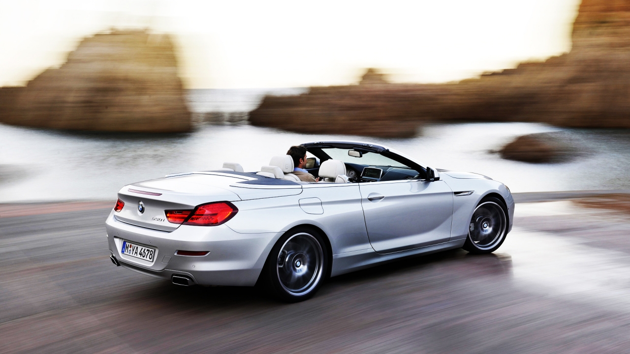 2011 BMW 6 Series Convertible for 1280 x 720 HDTV 720p resolution