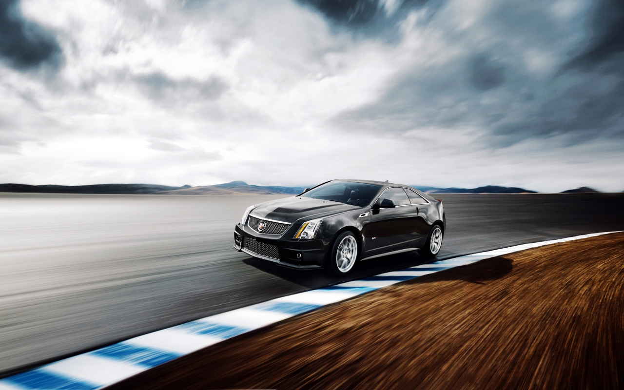 2011 Cadillac CTS V Coupe for 1280 x 800 widescreen resolution
