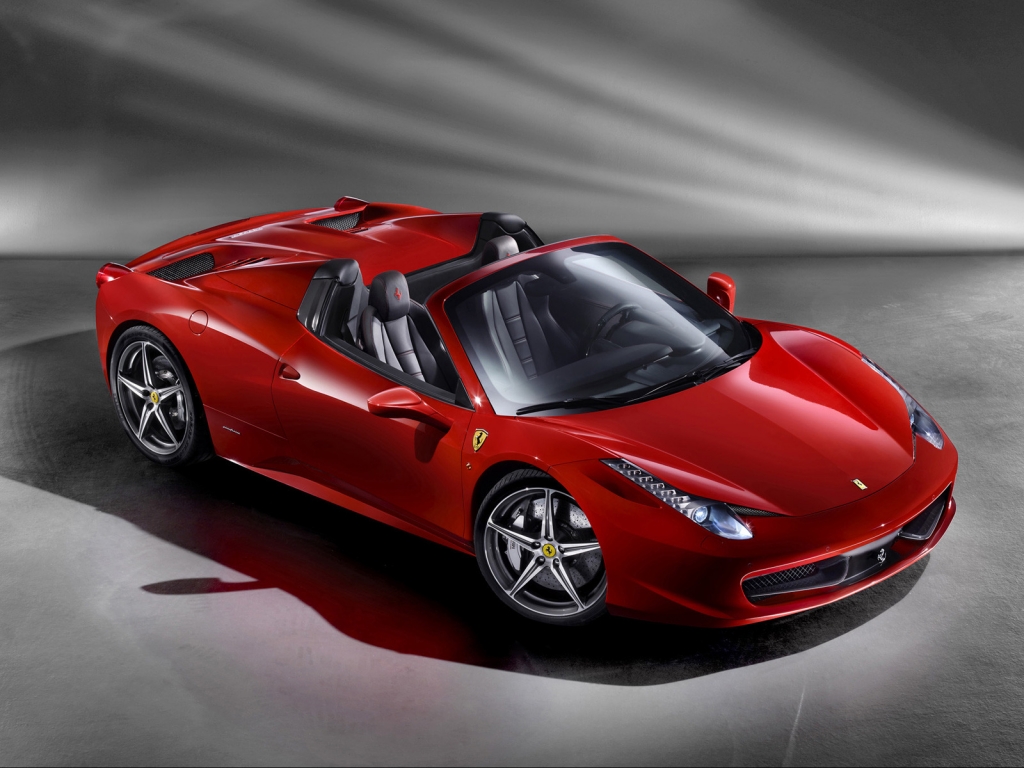 2012 Ferrari 458 Spider Studio for 1024 x 768 resolution