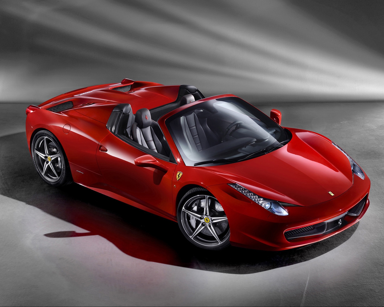 2012 Ferrari 458 Spider Studio for 1280 x 1024 resolution