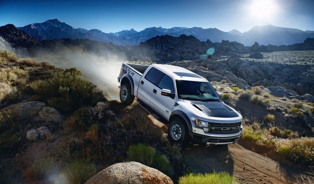 2012 Ford F150 SVT Raptor for 1024 x 600 widescreen resolution