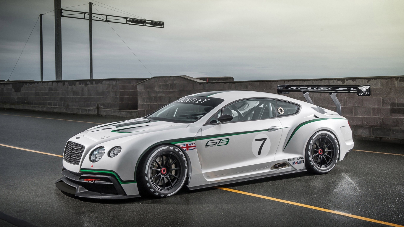 2013 Bentley Continental GT3 Concept Racer for 1366 x 768 HDTV resolution