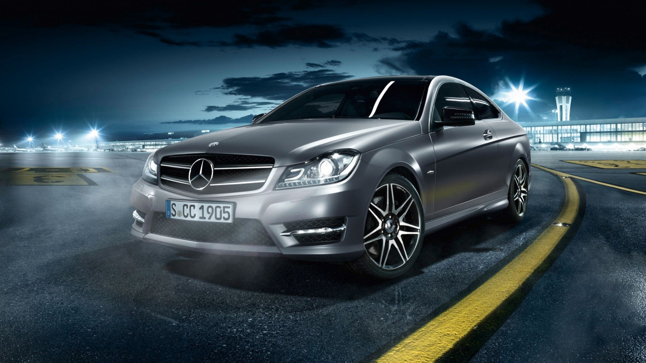 2013 Mercedes C Class AMG for 1280 x 720 HDTV 720p resolution