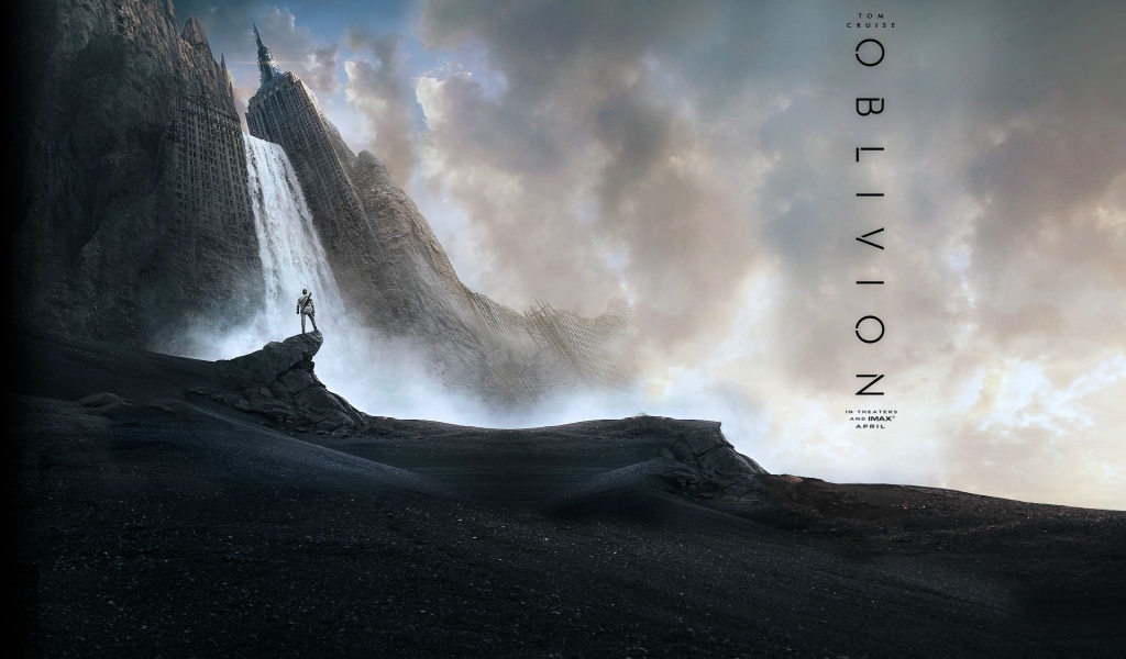 2013 Oblivion Film for 1024 x 600 widescreen resolution