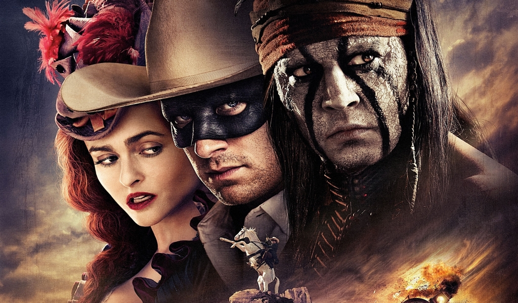 2013 The Lone Ranger Film for 1024 x 600 widescreen resolution