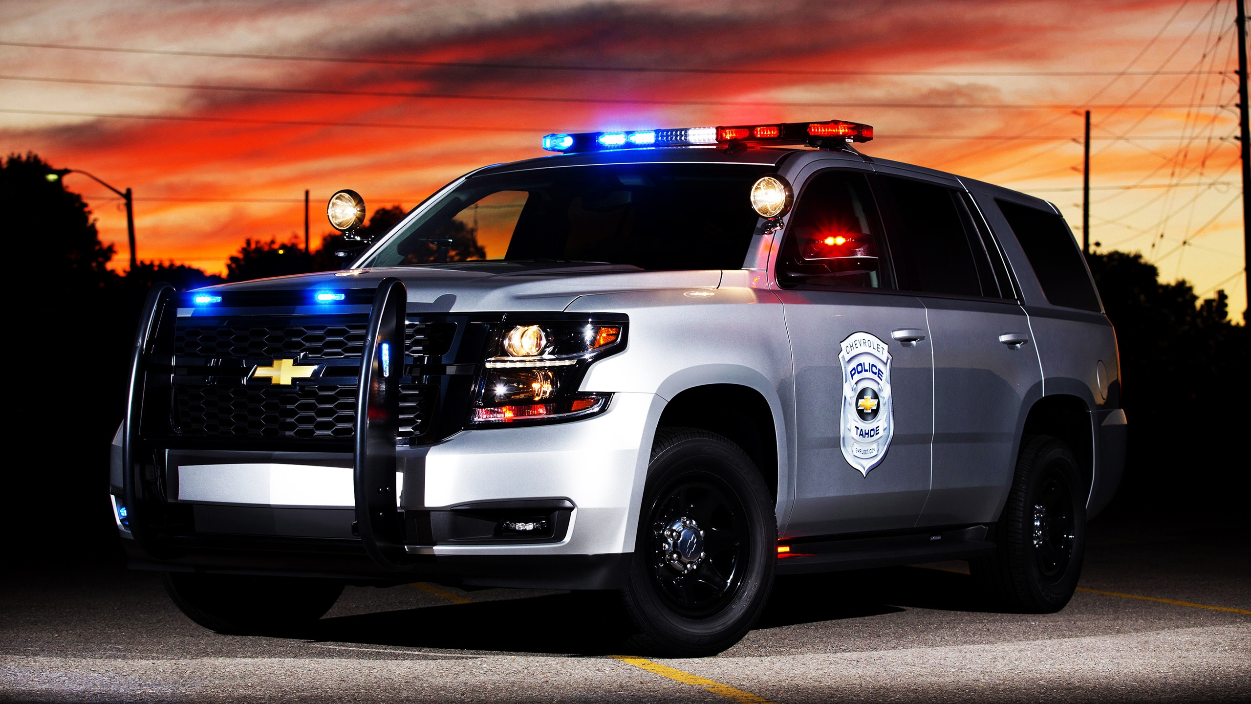 2015 Chevrolet Tahoe Police Concept for 2560x1440 HDTV resolution
