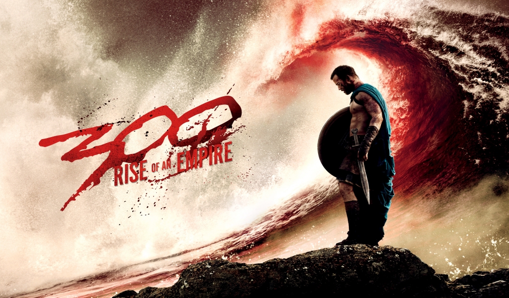 300 Rise of an Empire Movie for 1024 x 600 widescreen resolution