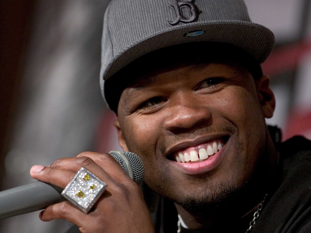 50 Cent Smile for 1024 x 768 resolution