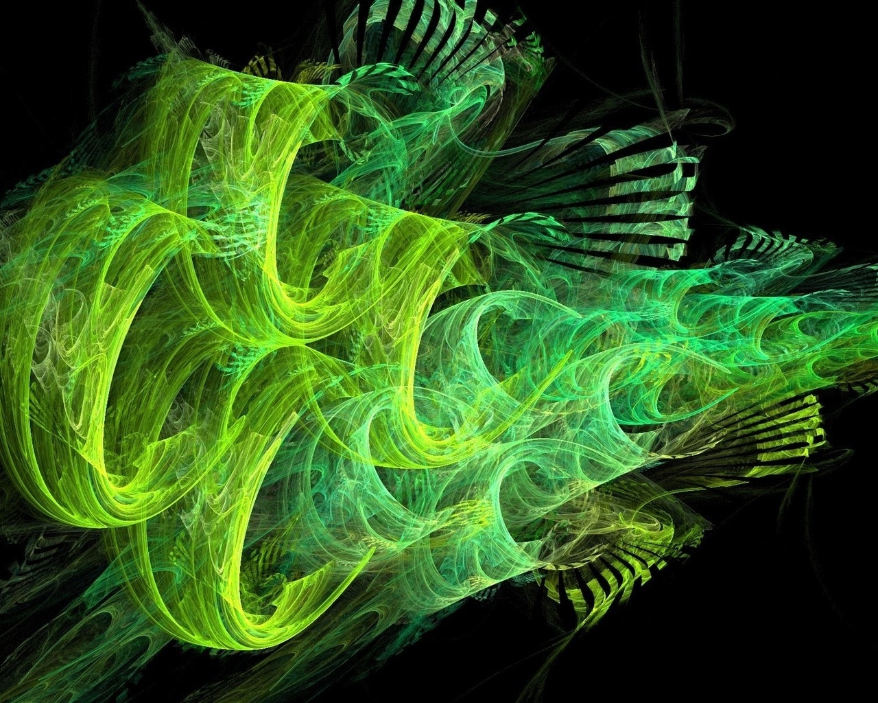 Abstract Fractal for 1280 x 1024 resolution
