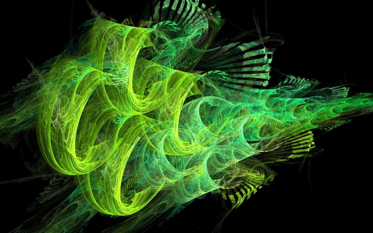 Abstract Fractal for 1280 x 800 widescreen resolution