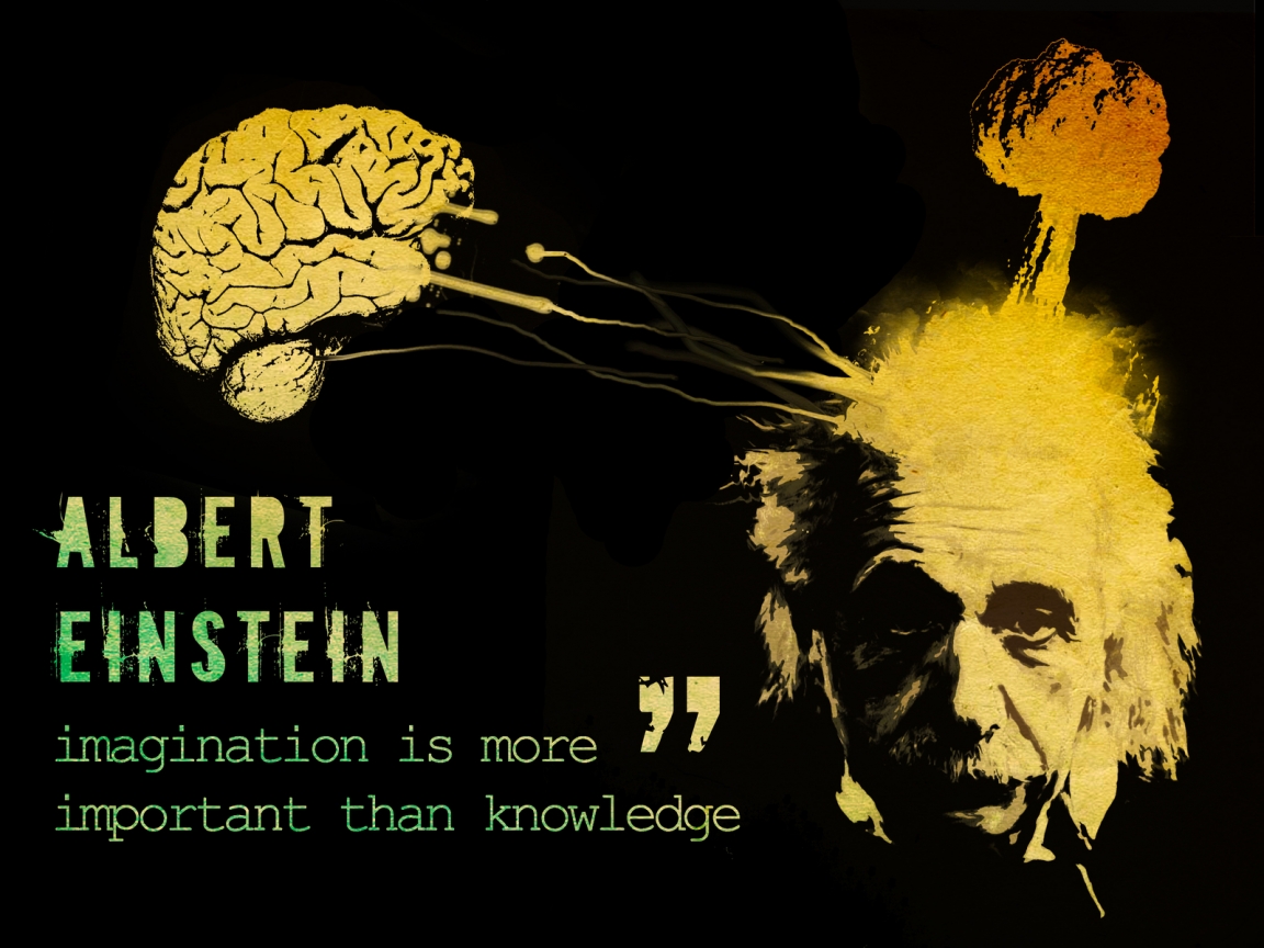 Albert Einstein Thoughts for 1152 x 864 resolution